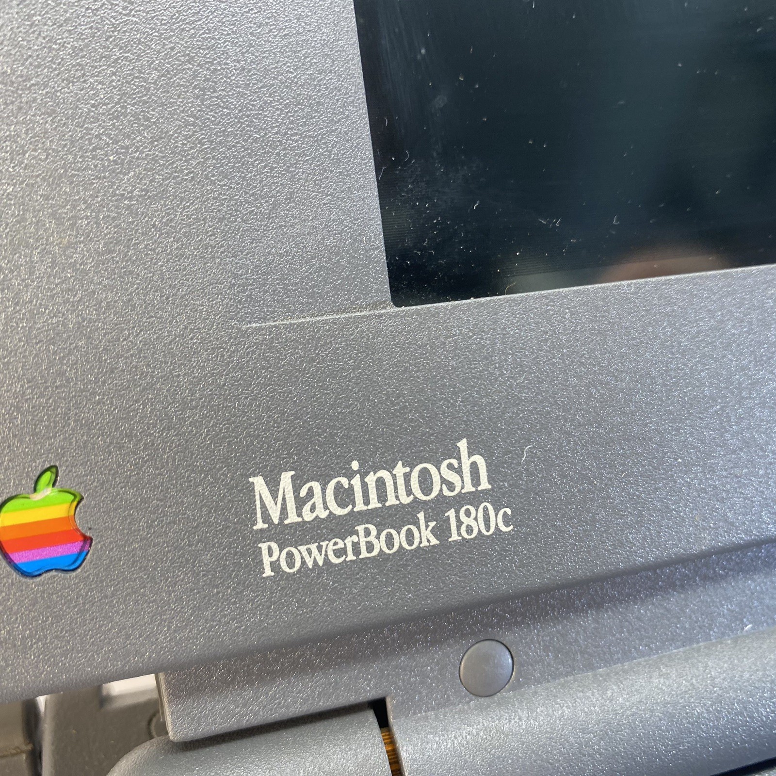 Macintosh PowerBook 180c Bundle- Zoom Modem, Video Cable, Case, Manuals - AS IS