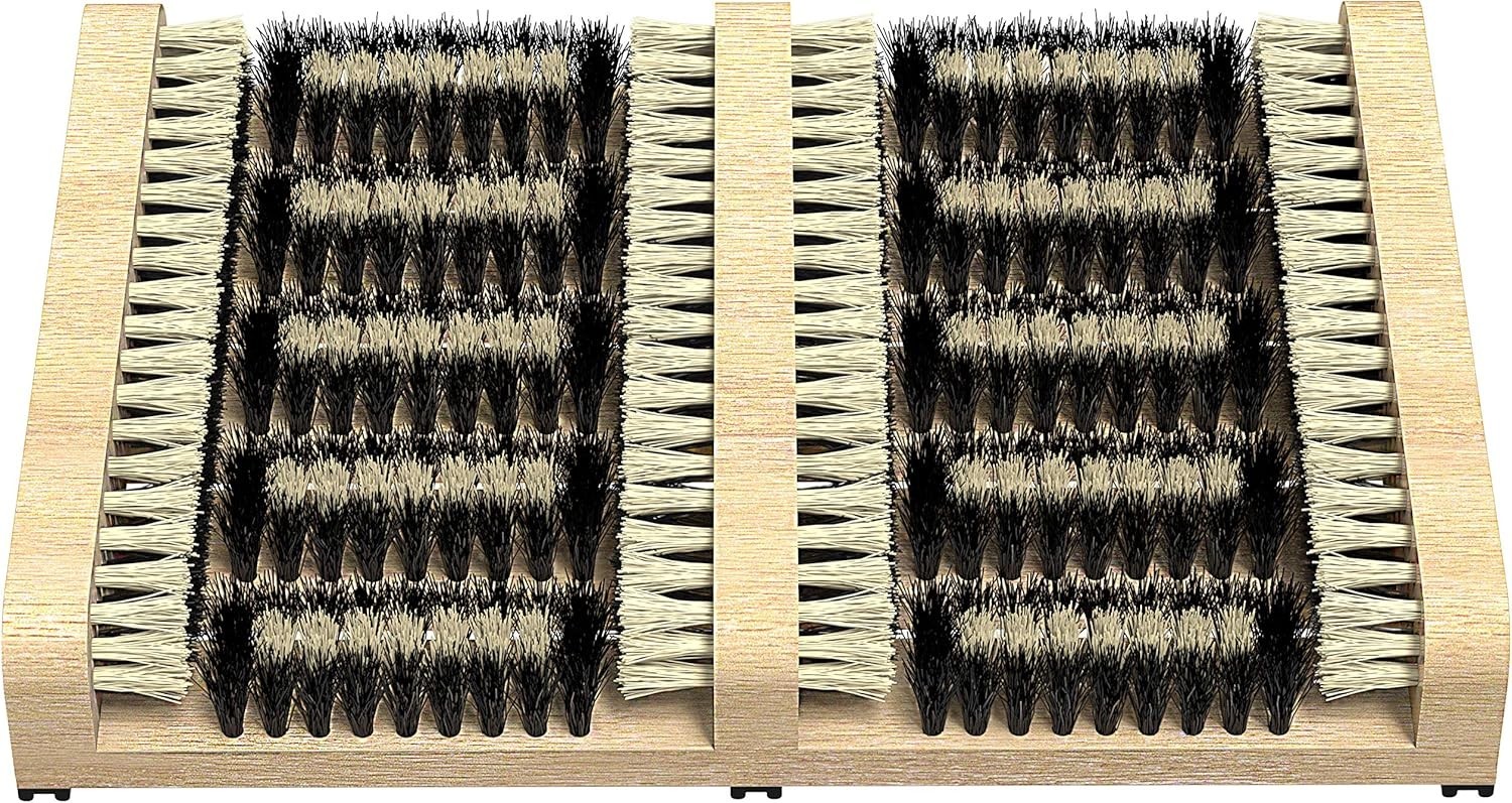 Boot Scrubber Shoe Brush – Outdoor Boot Brush Snow & Ice All Weather Shoes &
