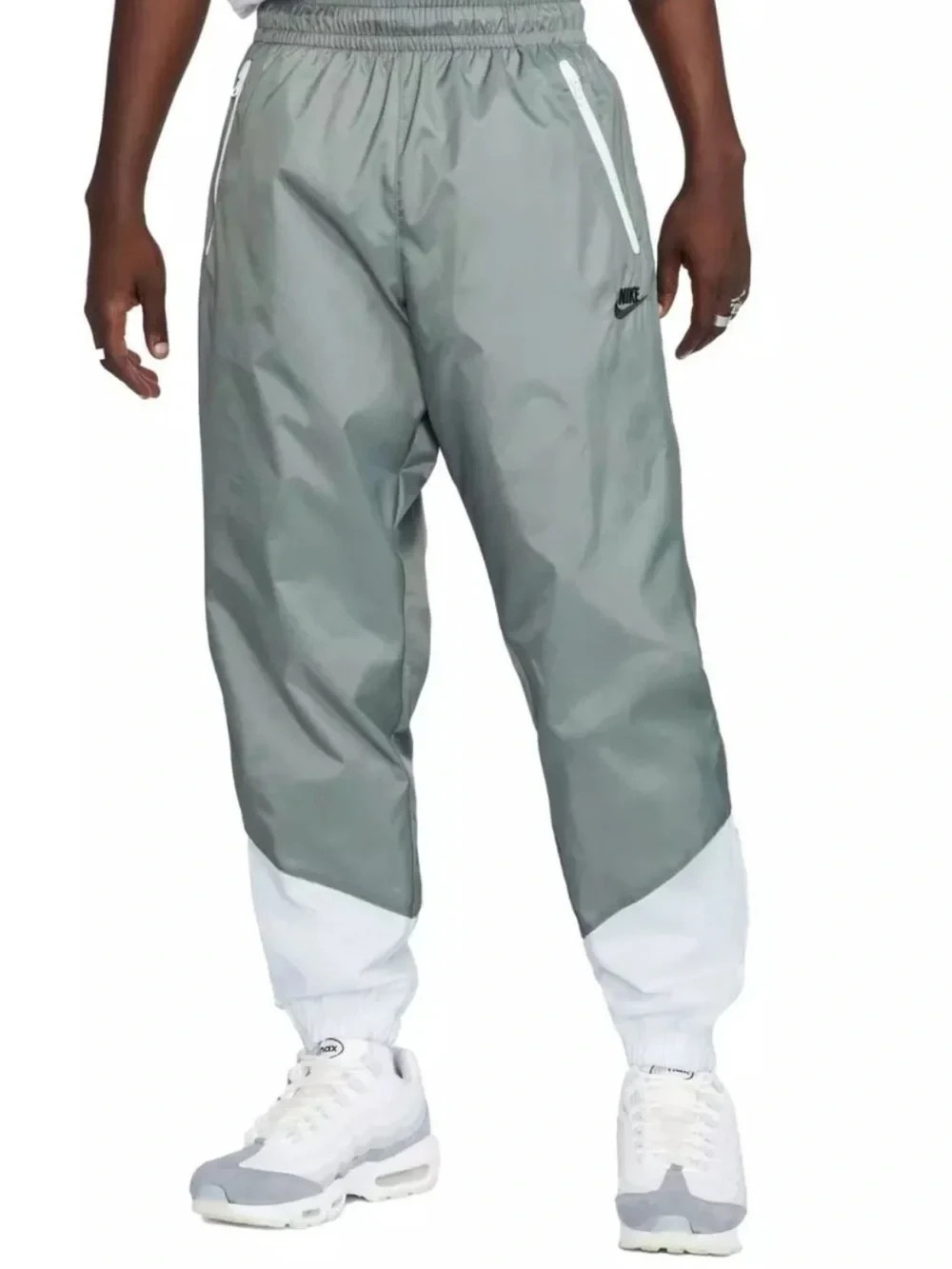 Nike Windrunner Woven Lined Pants DX0653-084 Size Medium Gray