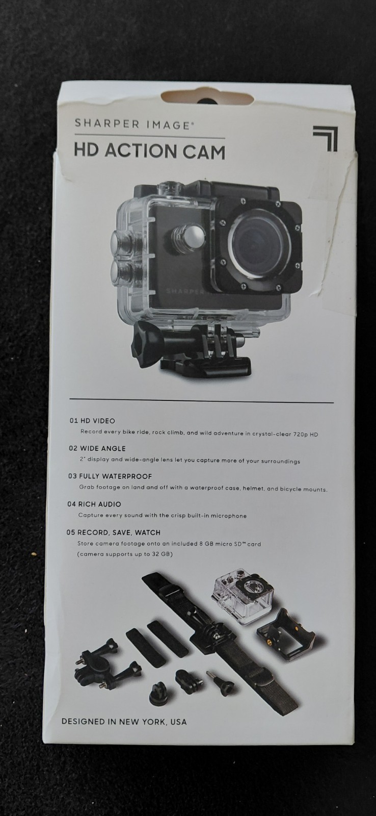 Sharper Image HD Action Cam SVC898