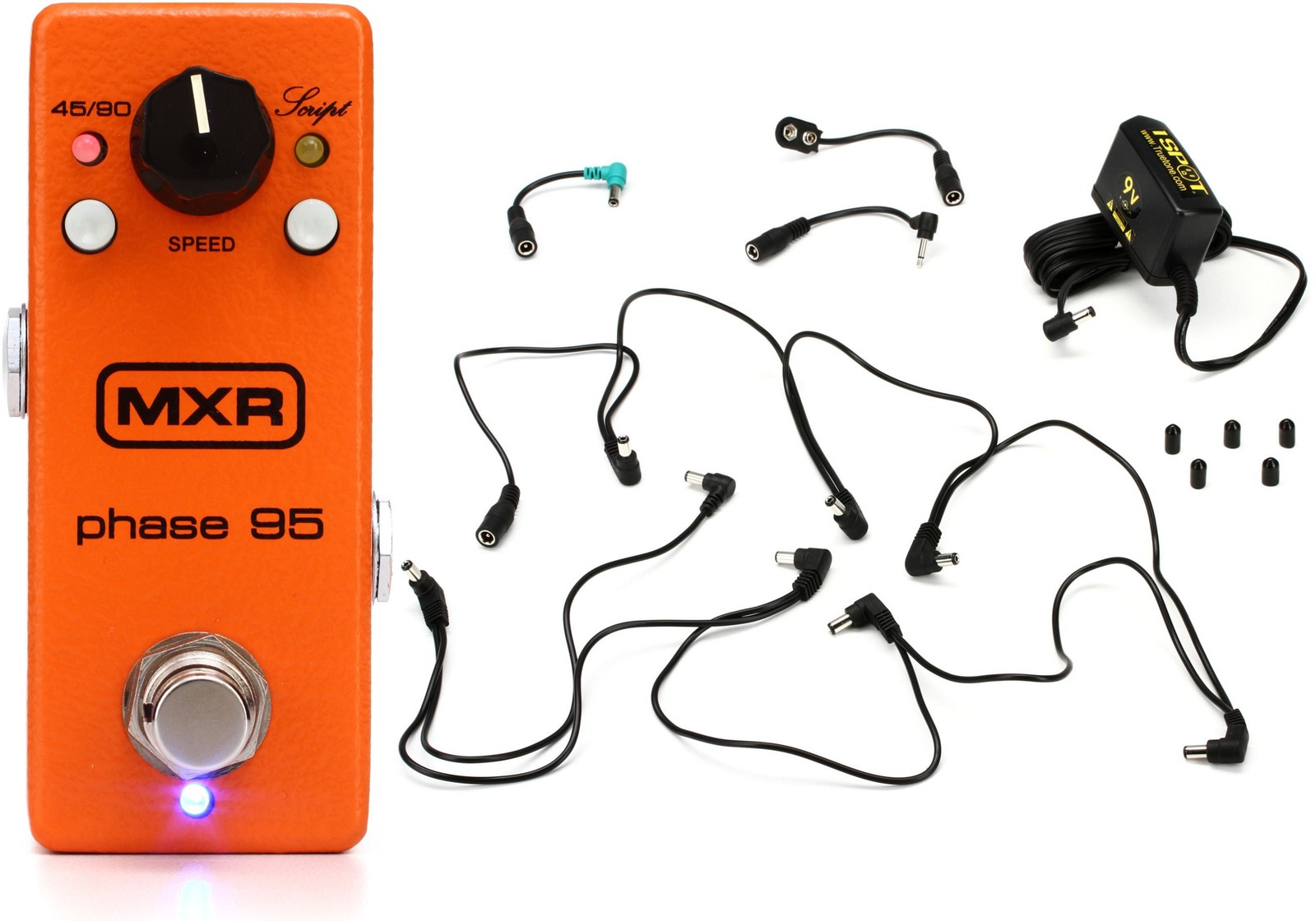 MXR M290 Mini Phase 95 Pedal + Truetone 1 SPOT Combo Pack Value Bundle