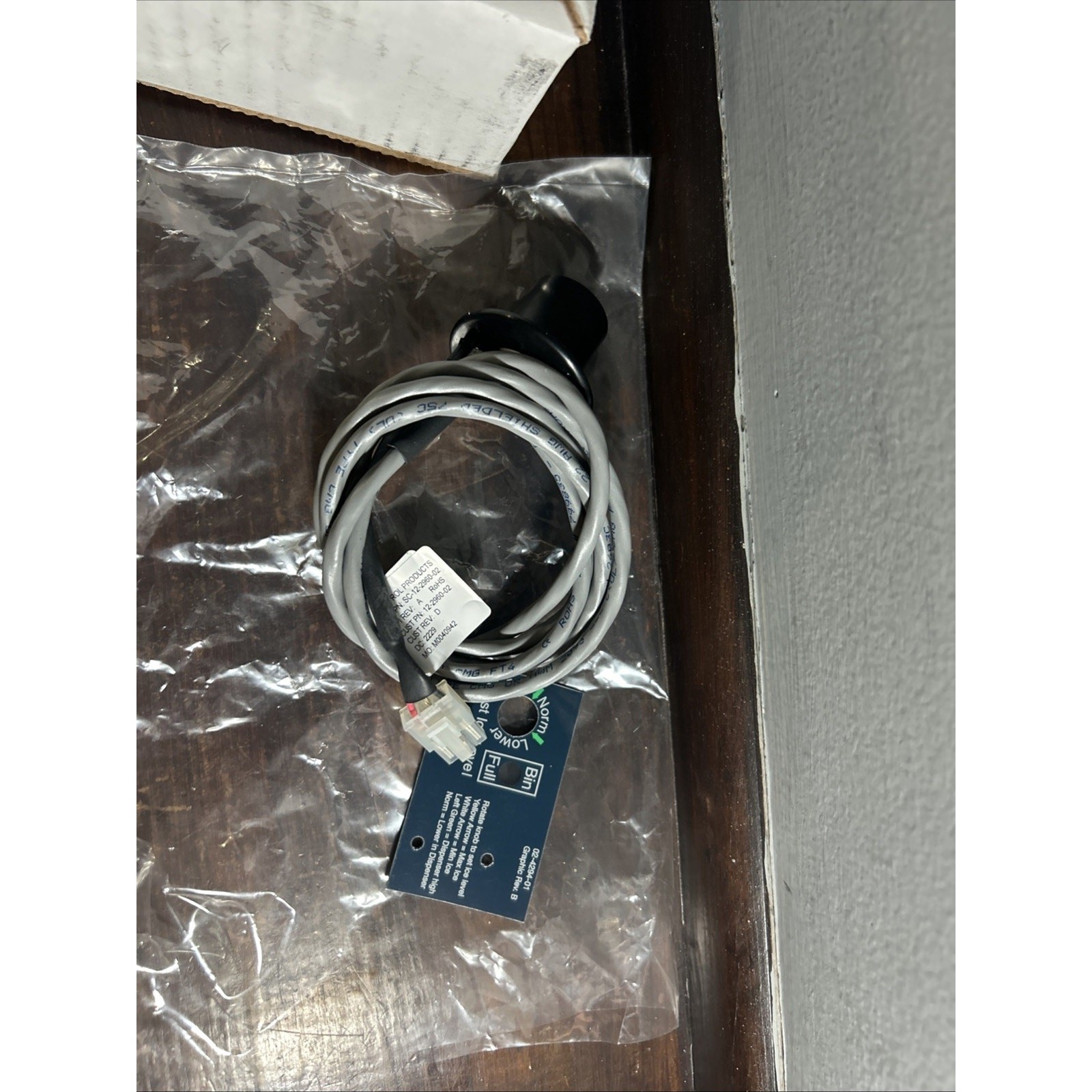 Scotsman Kvs Ice Level Control Kit Missing 1 Pc Read Description