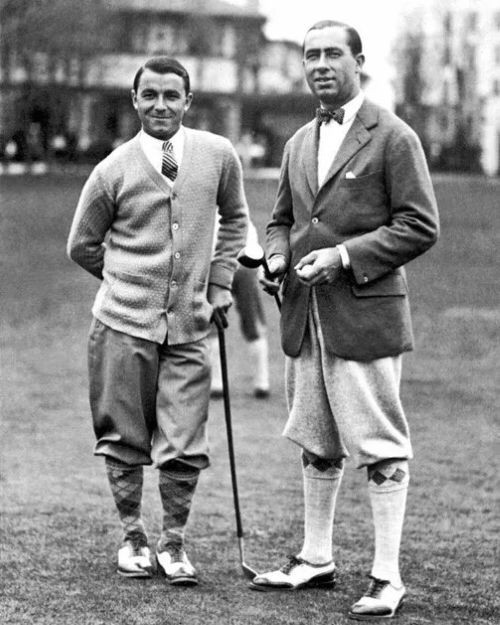 1924 Golfers WALTER HAGEN and GENE SARAZEN - 8" x 10" Photo Print