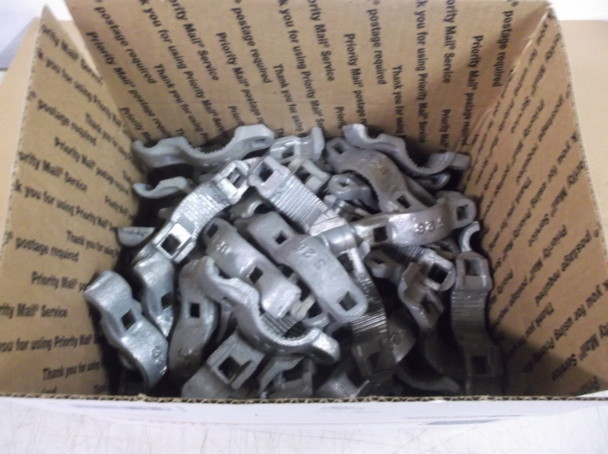 Approximately 40 Pairs of Galvanized #S26 Gate Post Clamps