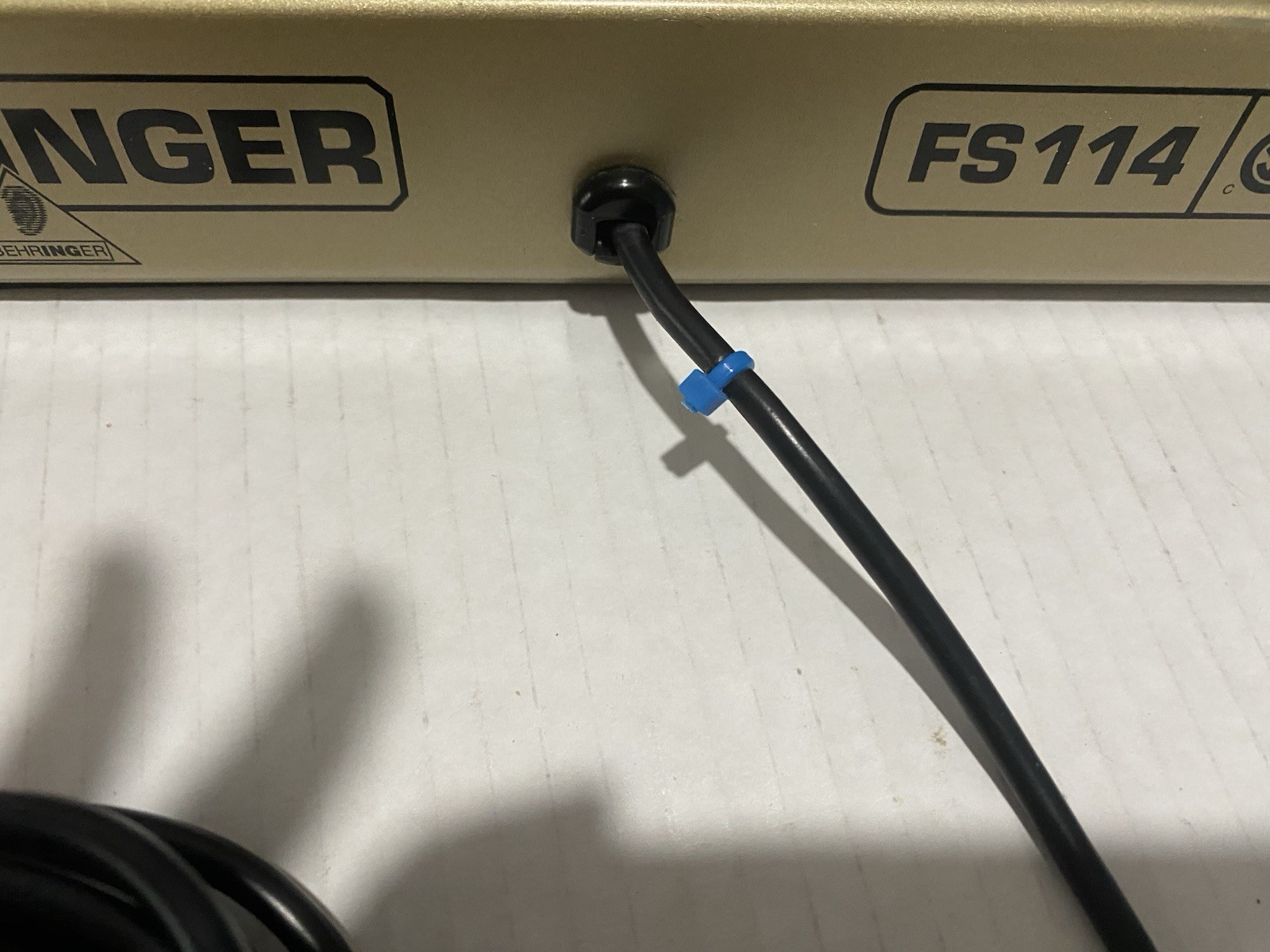 Behringer FS 114 foot pedal Control with 4 pre set buttons
