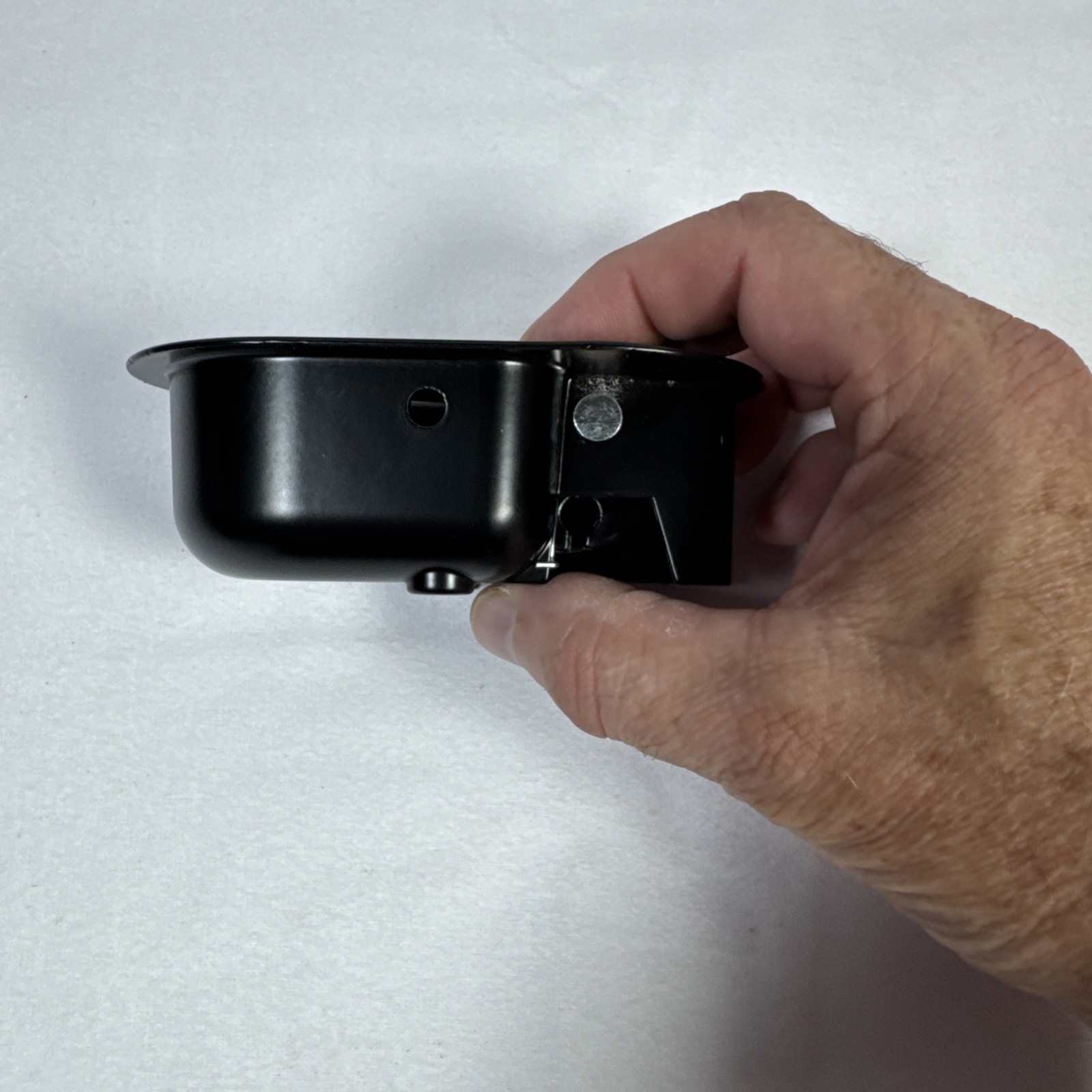 Recliner Handle Pull Sopito Universal All-Metal with Retaining Clip Black