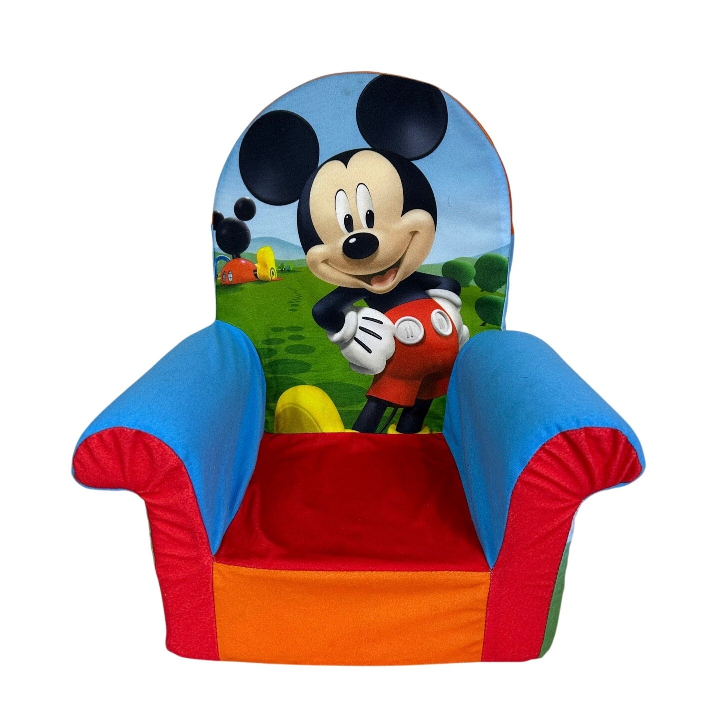 DISNEY Mickey & Minnie Mouse Children Toddler Marshmallow Soft Chair TV Playtime