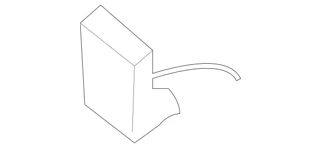 Genuine Mercedes-Benz Cover 211-885-10-22-9775