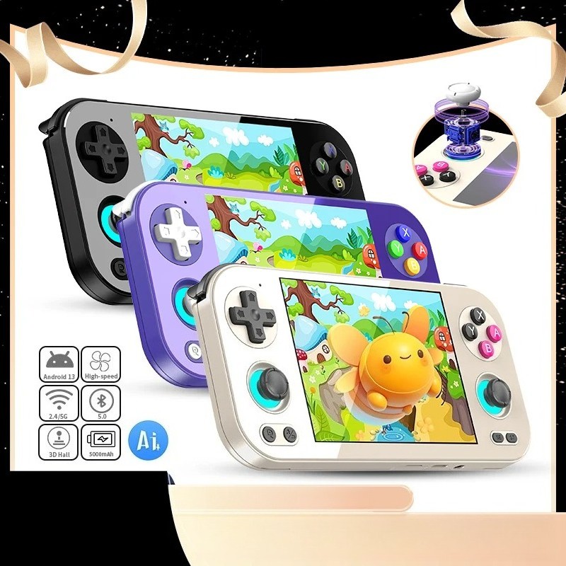 Retro Handheld Games Console 4'' LTPS Multi-touch Full Screen Android Bluetooth