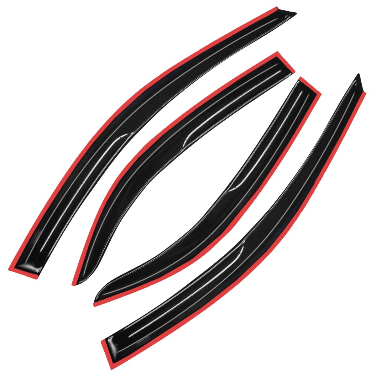 For Toyota Camry 2002-2006 Window Visors Wind Deflectors Sun Rain Guards Vent§