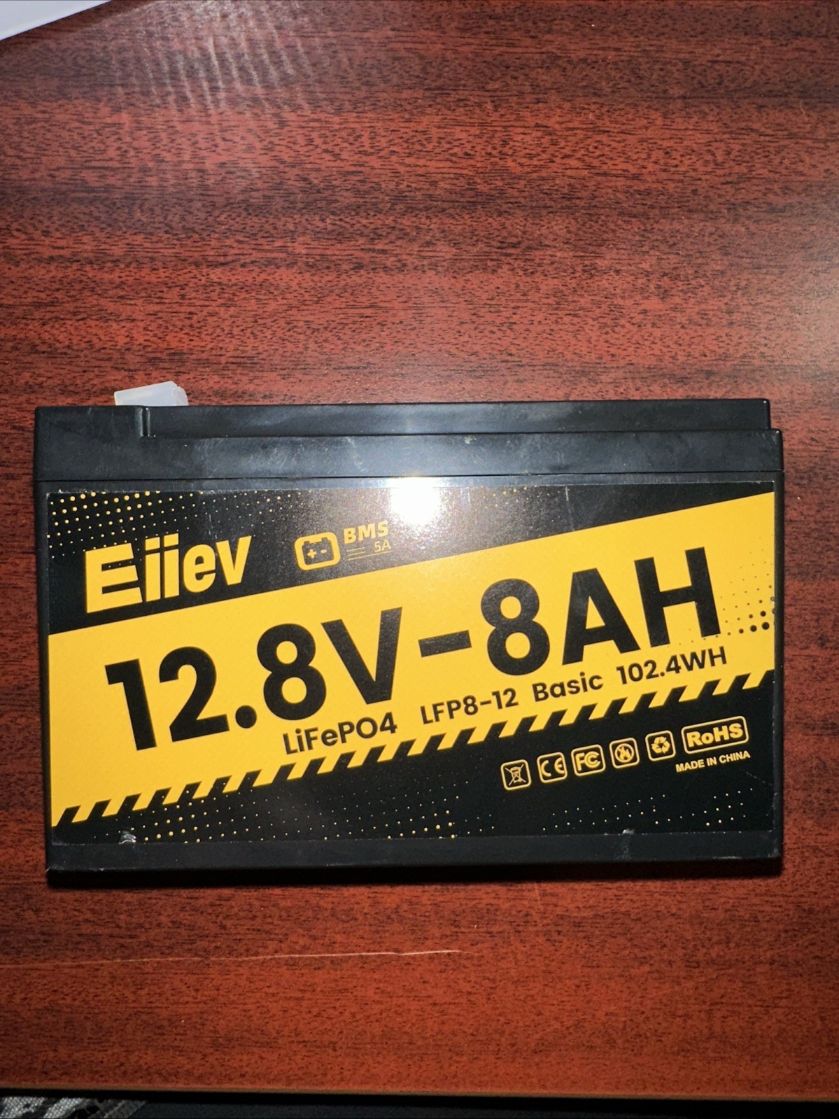 LIFEP04 Rechargeable Battery 12.8V / 8ah / 102.4WH