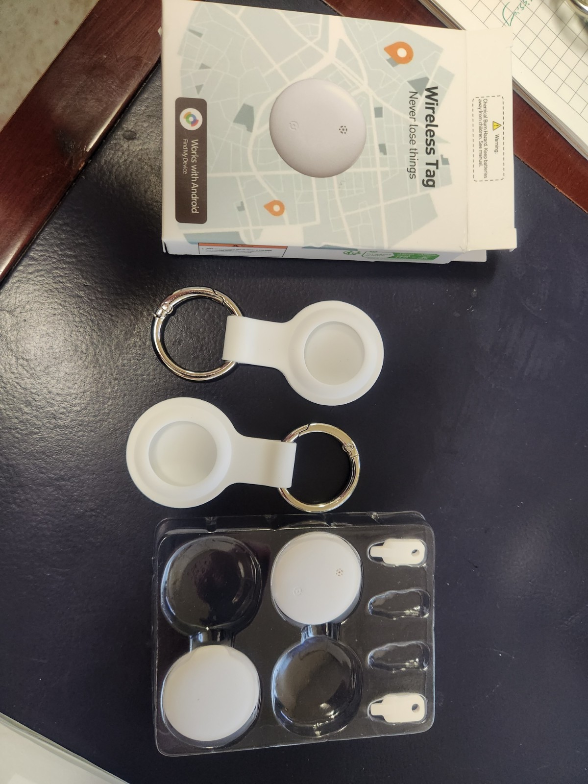 Rexzol Wireless Tag Bluetooth Tracker Google Find My Device "Android NEW In Box"