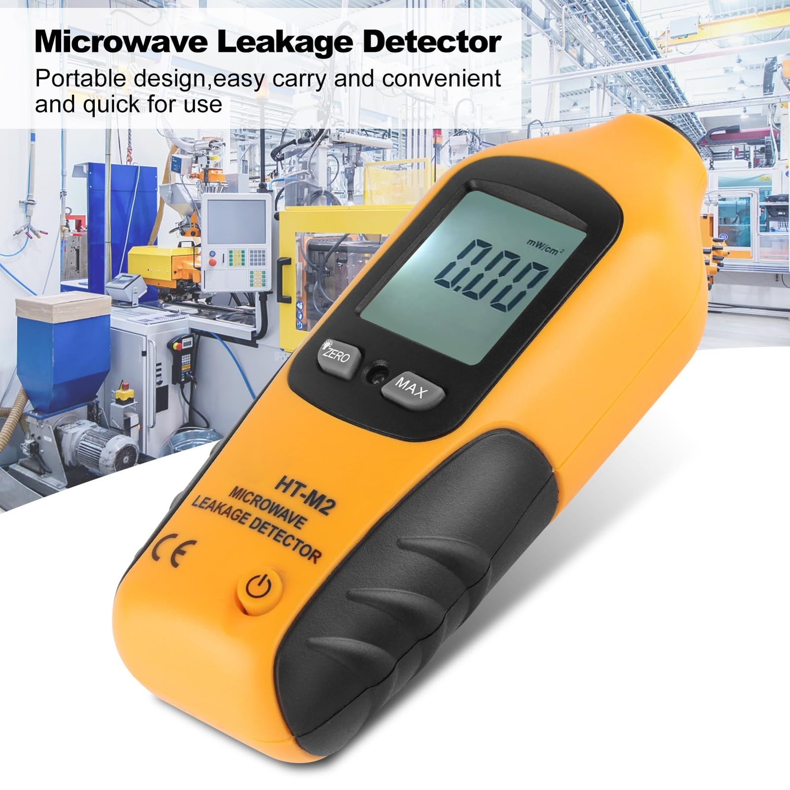 Microwave Detector, Microwave Tester, Digital LCD Display Microwave Leakage D...