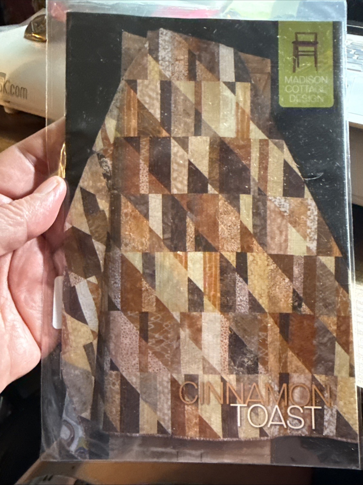Cinnamon Toast Madison Cottage Design Quilt Pattern 4 Sizes Small - XL