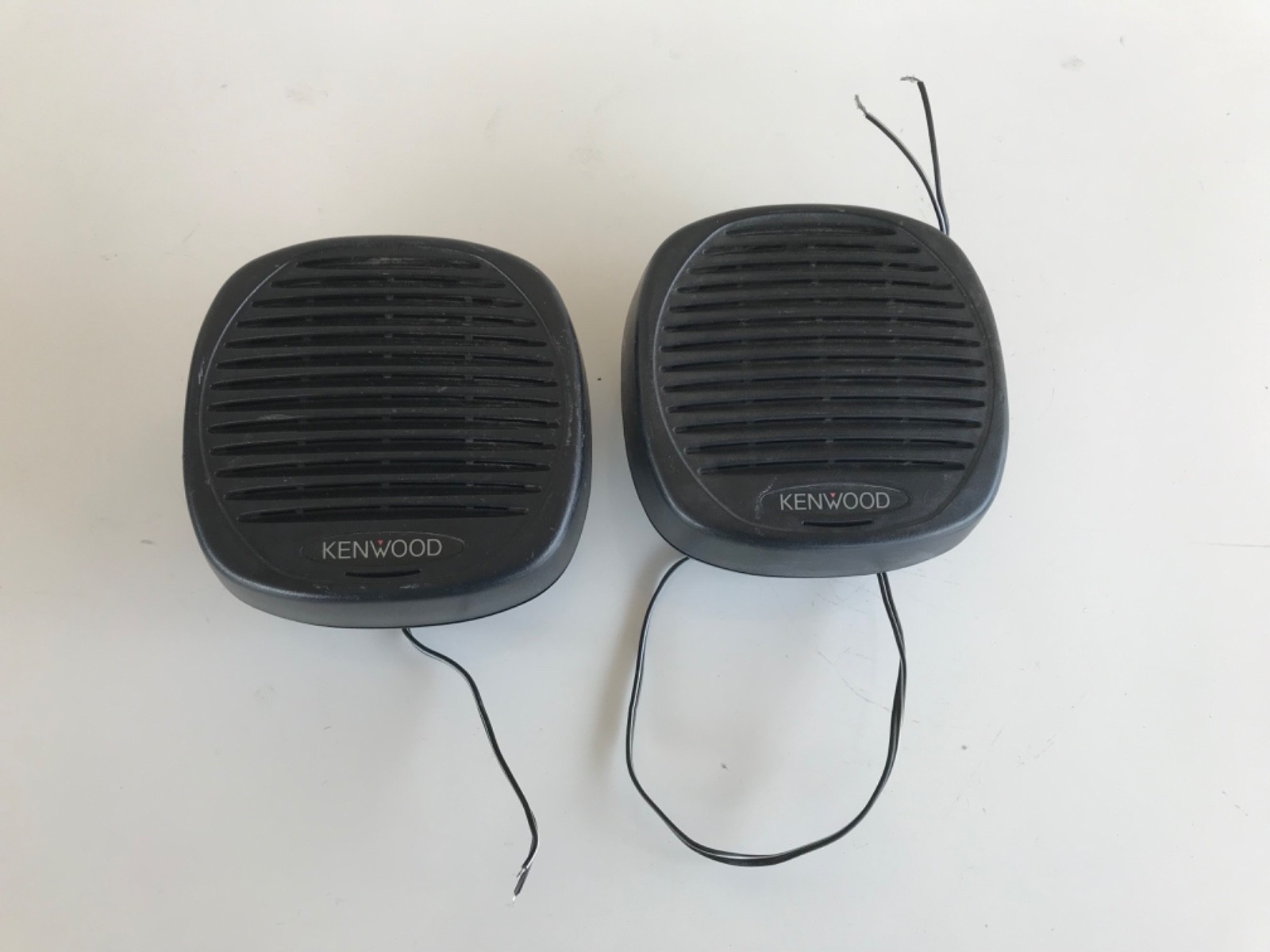 Lot of 2 Kenwood KES-5 40W 4 Ohms External Speaker w/ NO bracket #1