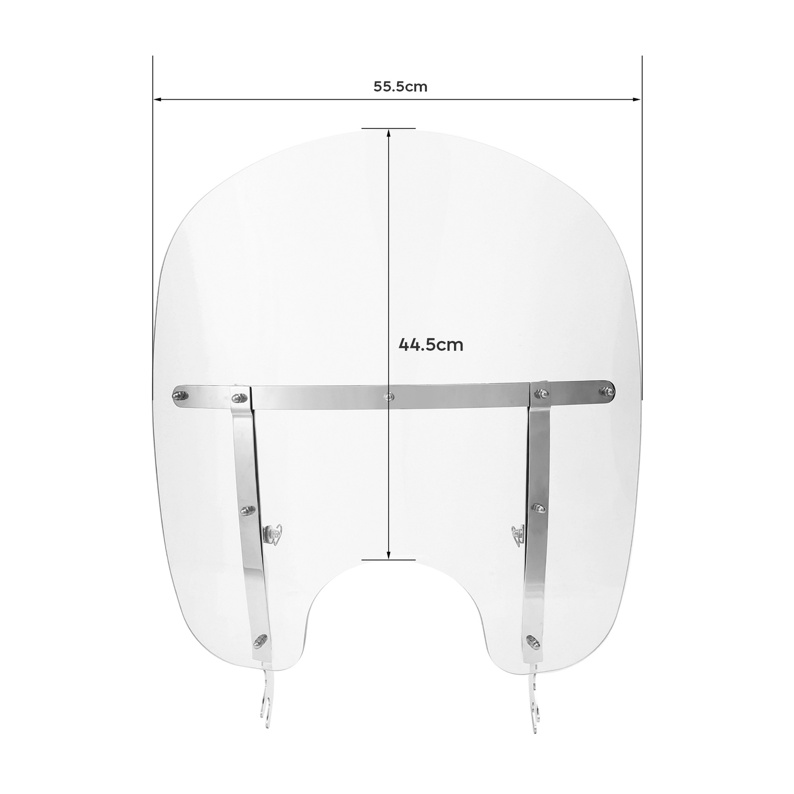 Windscreen Windshield Fit For Harley Softail Fatboy Slim Deluxe FLST 2000-2017