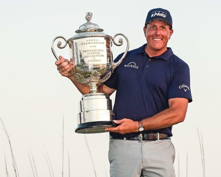 PHIL MICKELSON 2021 PGA Championship Golf Glossy 8 x 10 Photo Poster Man Cave
