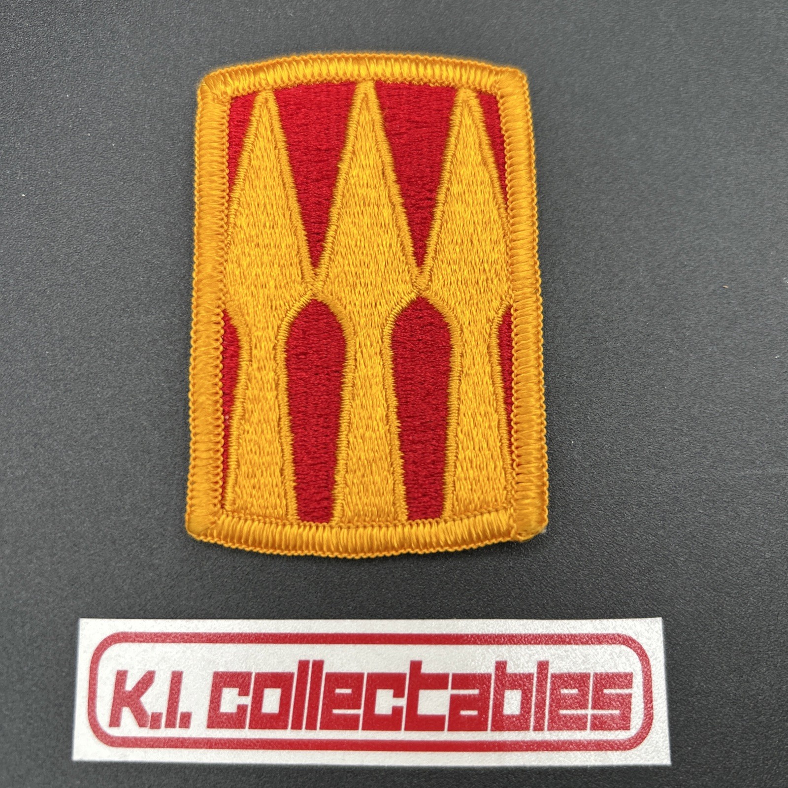 U.S. Army Patch 3rd Support Brigade Embroidered Military Badge Vietnam Era Vtg