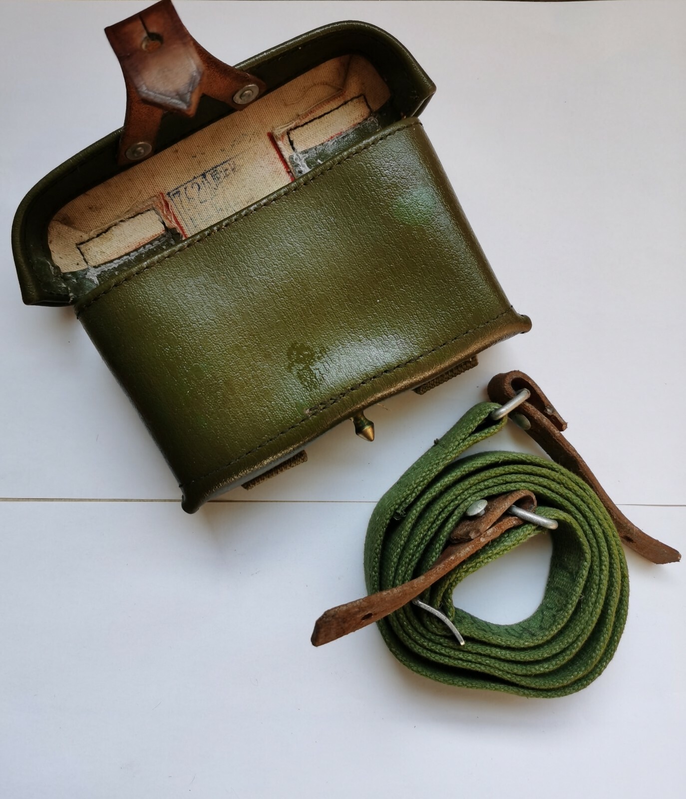 Chinese Original Type 56 Pack SKS Ammo Pouch Leather SKS Canvas sling