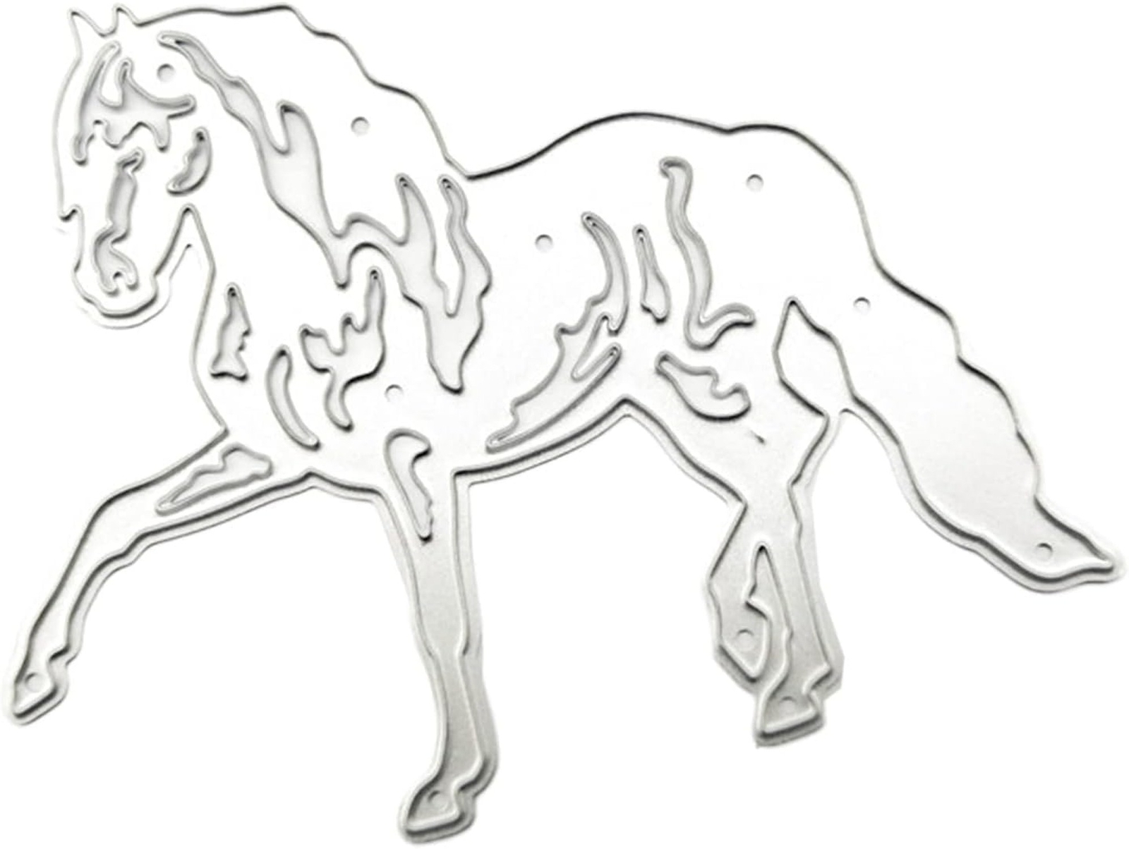 Horse Die Cut for Card Making, Scrapbooking Die-Cuts, Dies for Card Making,An...