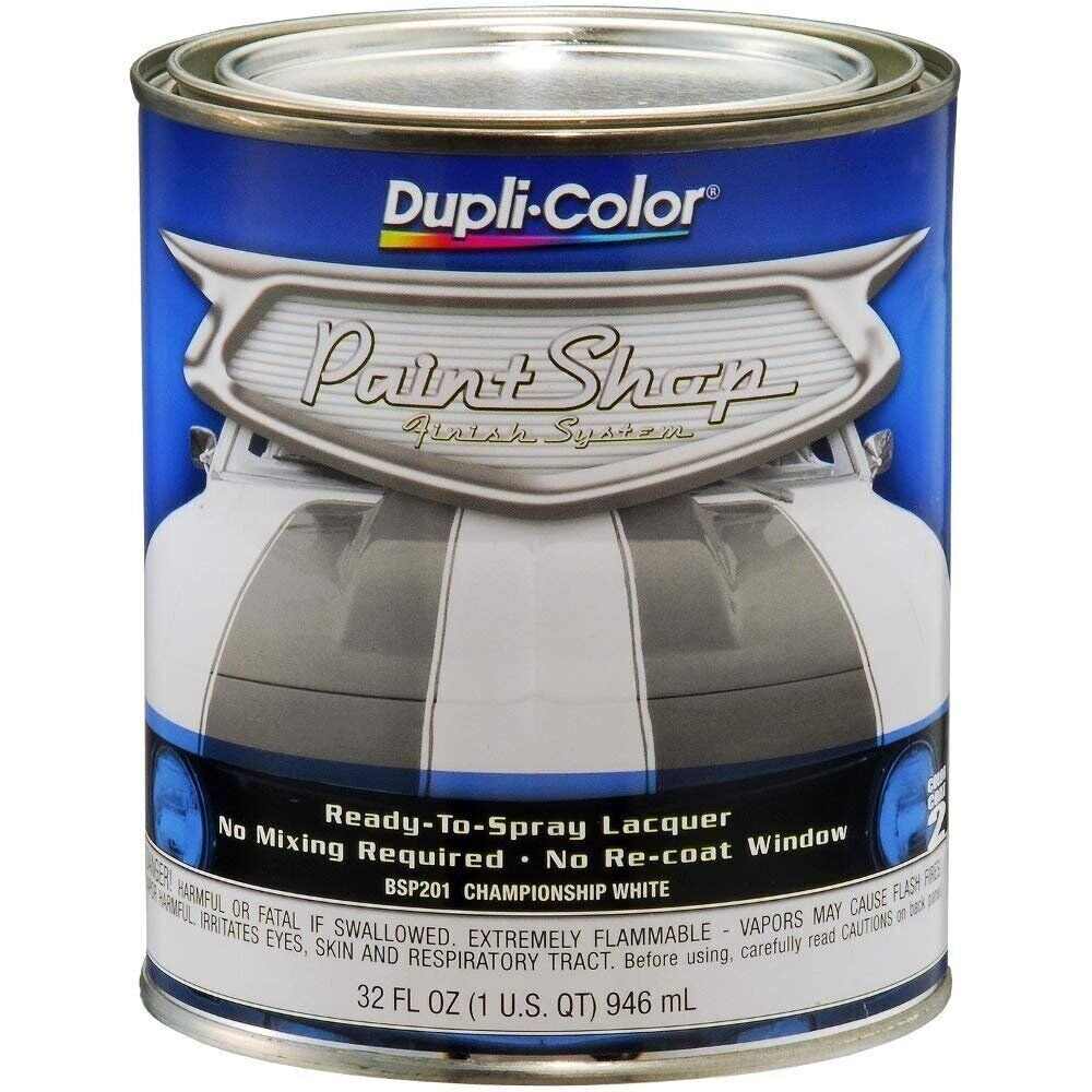 Dupli-Color BSP201 Paint Shop Finish System Base Coat – Championship White -...