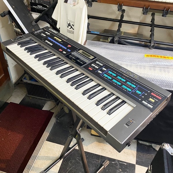Casio CZ-1000 PD Synthesizer 49-Key Vintage 1985 AC Adapter Included