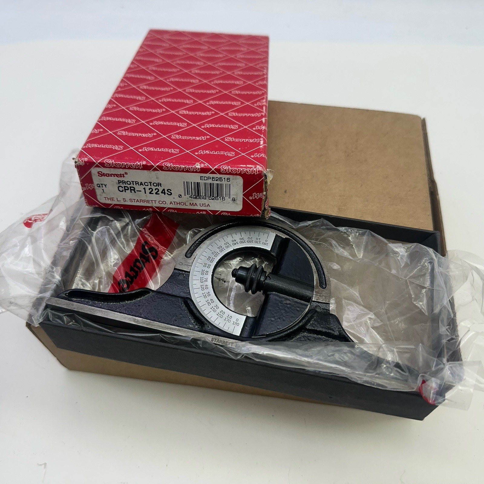 Starrett CPR-1224S Protractor Head for Combination Squares & Protractors