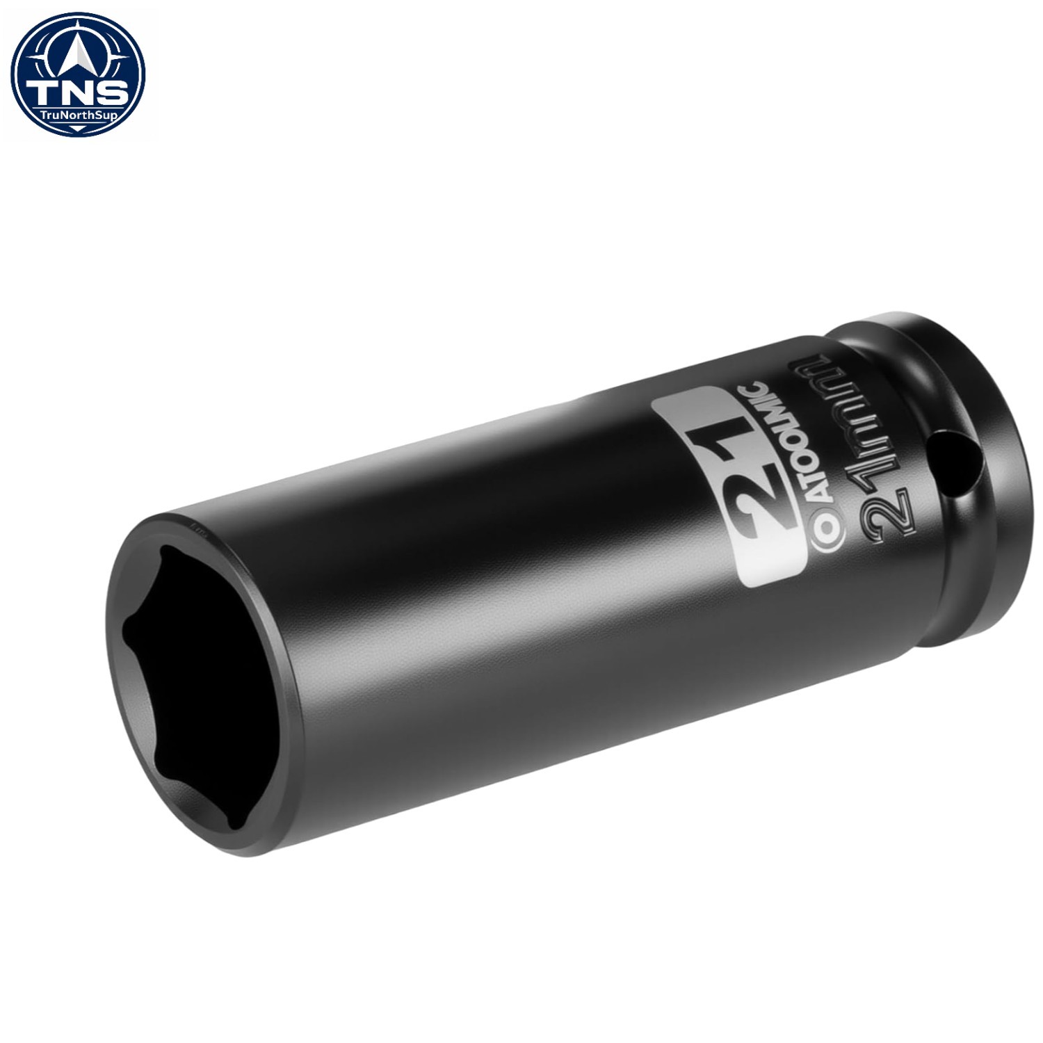 21mm Deep Impact Socket – 1/2 Inch Drive, Chrome Moly Steel for Professionals