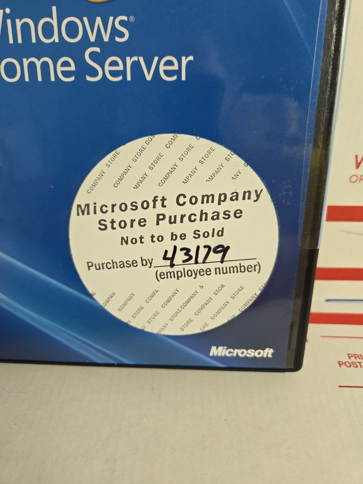 NEW-Windows Home Server 2009 OEM Software DVD with Product Key