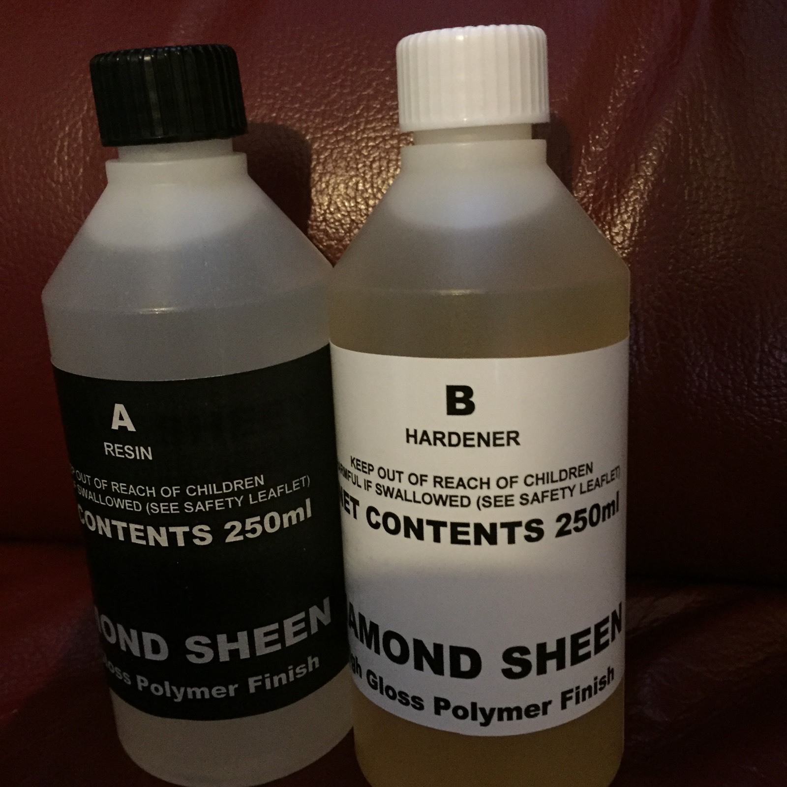 DIAMOND SHEEN 2 Part High Build Polymer Fishing Rod Whipping Epoxy Varnish 500ml