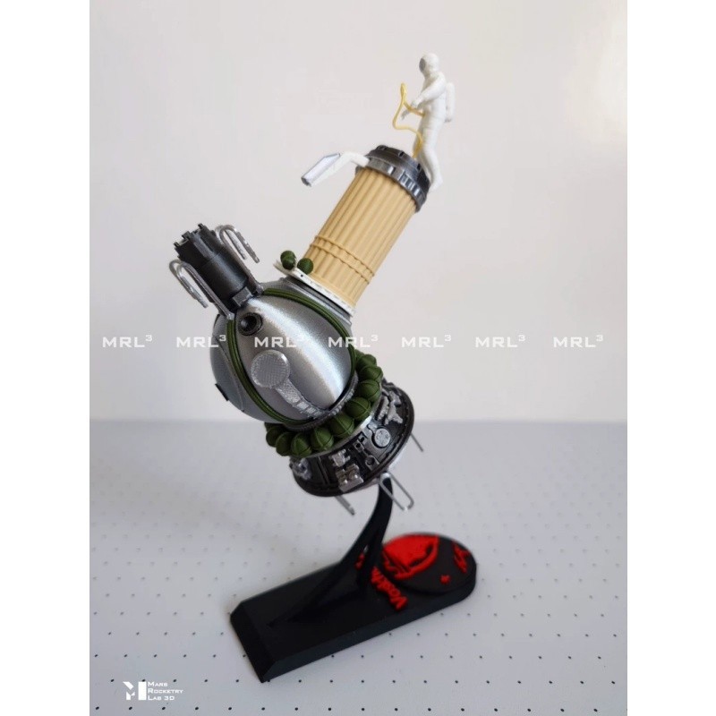 1/48 CCCP Russian Spacecraft Voskhod-2 Painted 3D Printed Model Gift H12cm