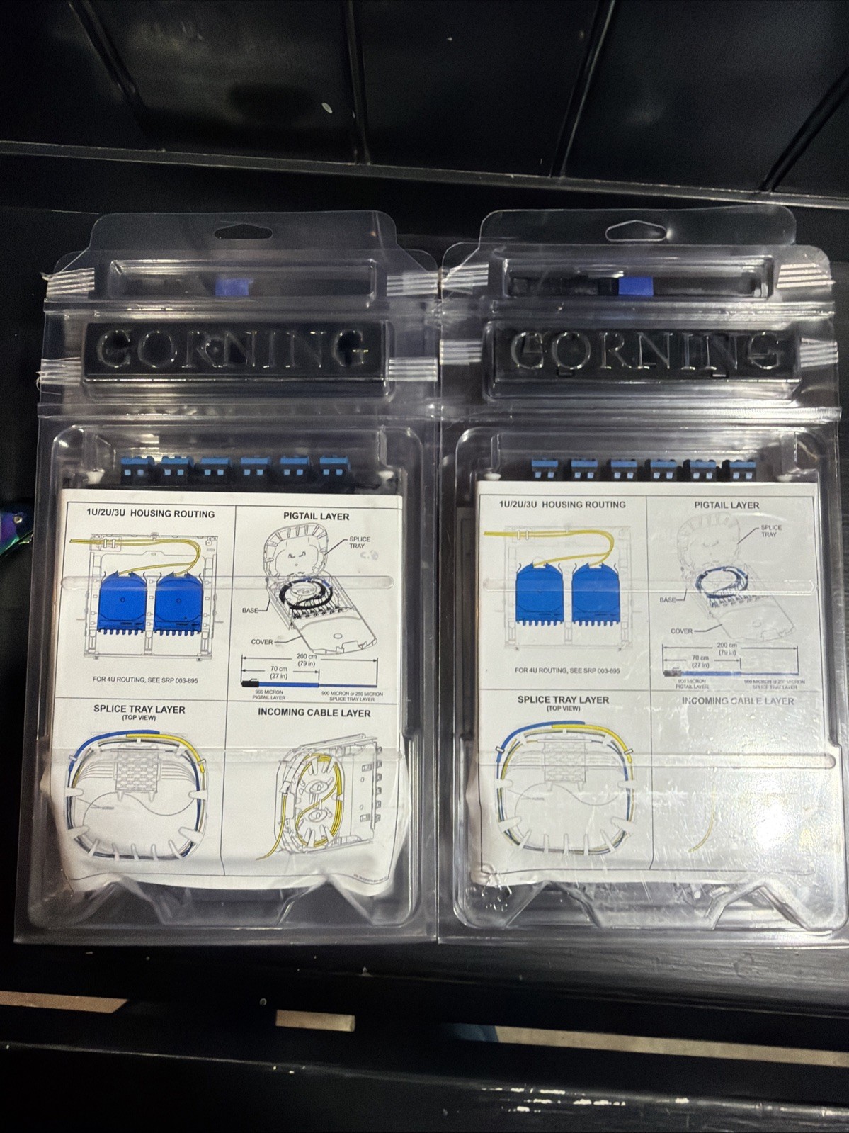 Corning 24 LC Splice Cassette - CCH-CS24-A9-P00RE