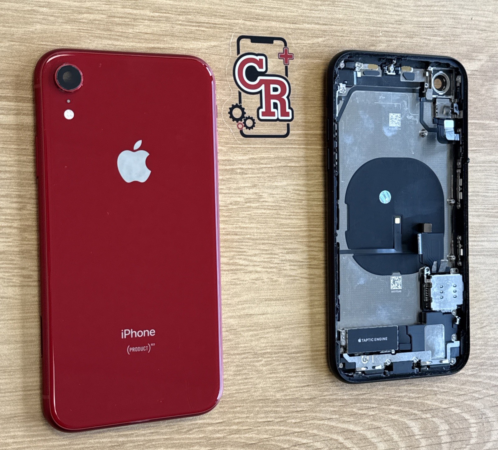 iPhone XR Housing Back Replacement Red With Small Parts OEM Grade B