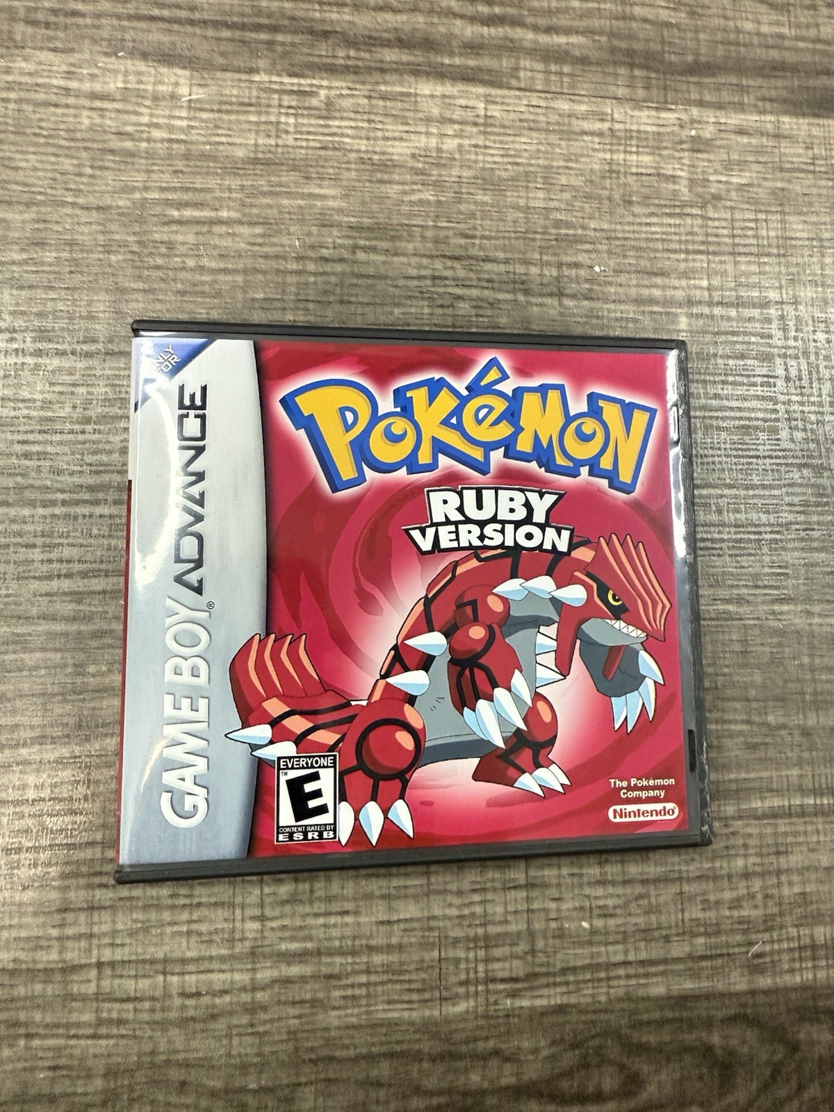 Pokémon Ruby Version Pokemon CASE ONLY Game Boy Advance GBA Box