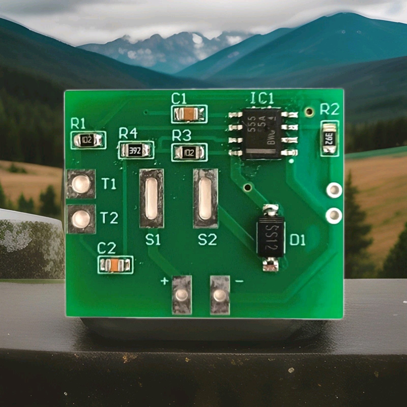 Hulda Clark Zapper, Kit DIY ready PCB board, Bio Wave Generator 30kHz