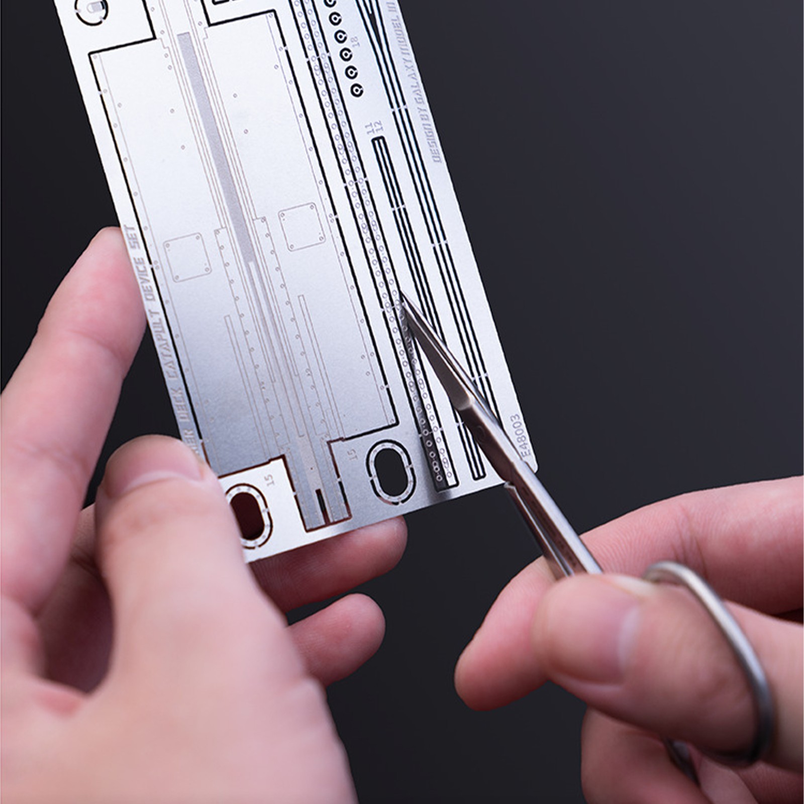 Thick Modeling Scissors For Photo-Etched Model Building Tools For Gundam Making;