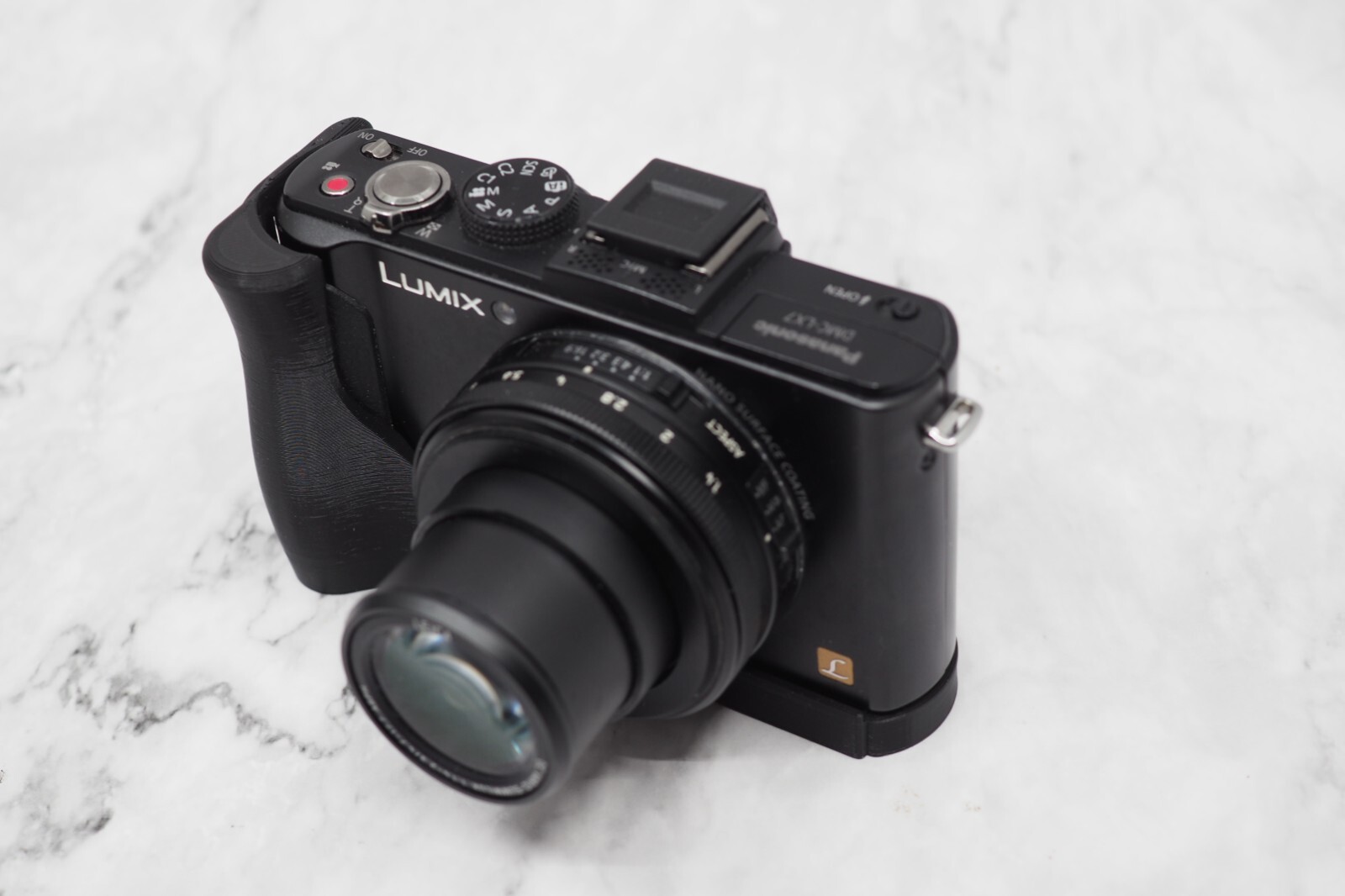 Panasonic Lumix DMC-LX7 Hand Grip, Integral Thumb Grip Camera NOT Included