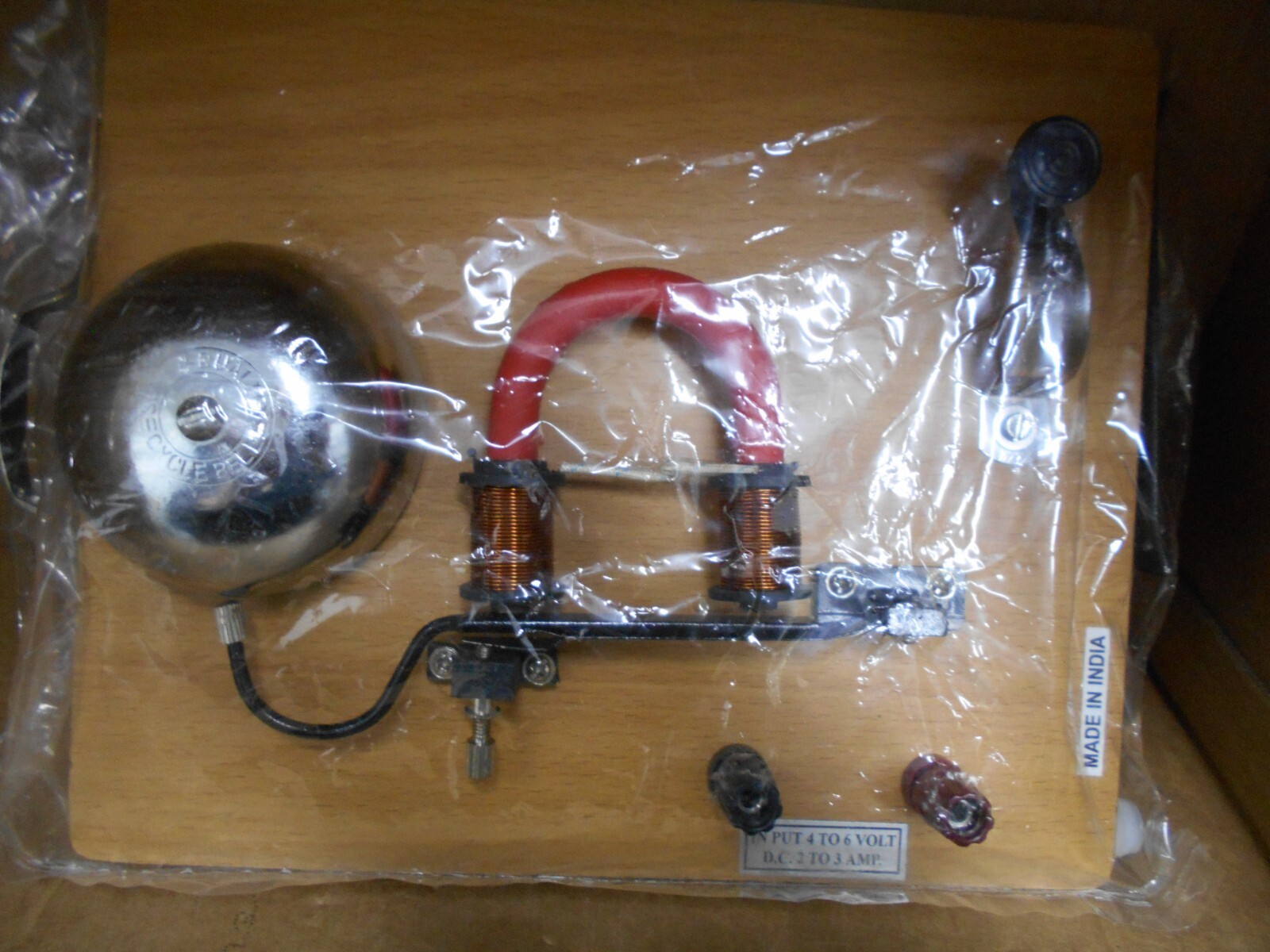 Electric Bell Demonstration Cat No 1671