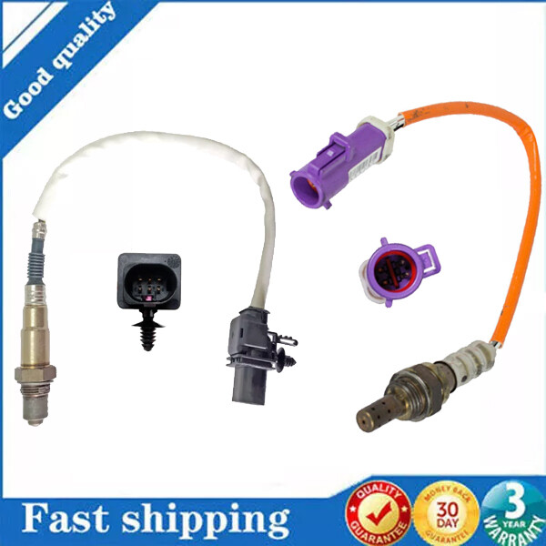 Set 2 Oxygen O2 Sensor Upstream+Down For Ford Fiesta 1.6L 2016 -2019 With 6-Pin