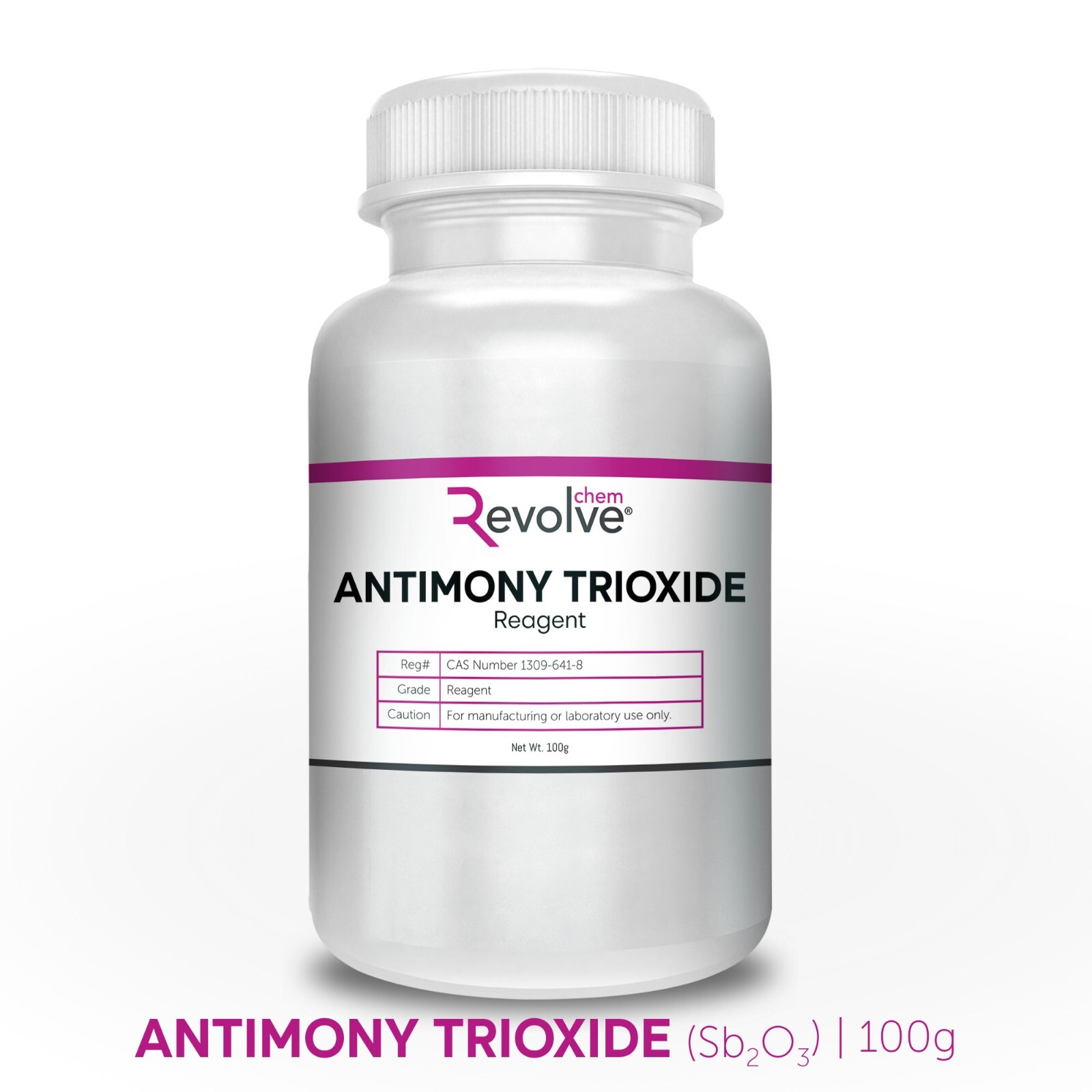 100 grams Antimony trioxide powder, Sb2O3 99.9% Reagent Grade Ceramic and Glass