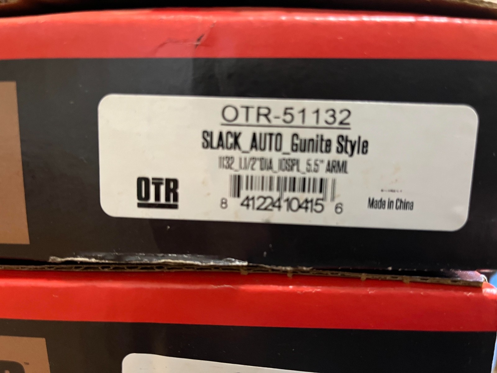 OTR OTR51132 Automatic Slack Adjuster 1-1/2” Cam, 10 Spline, 5-1/2”
