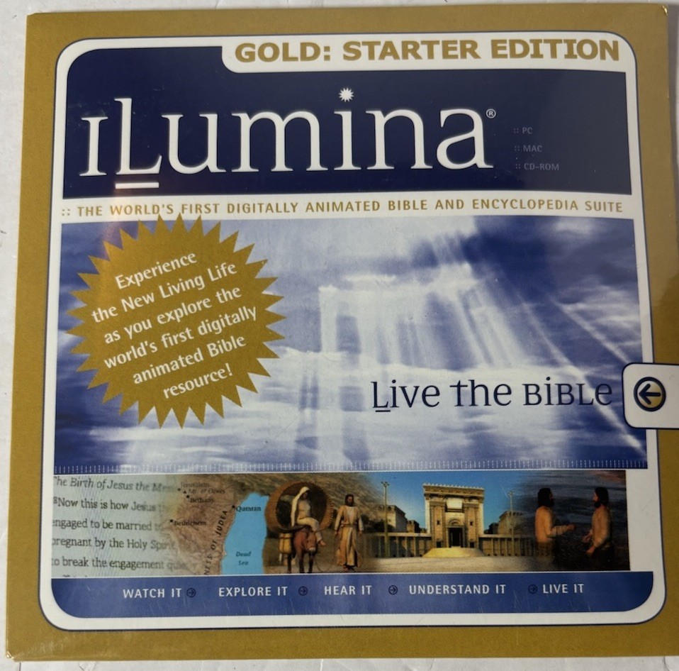 2004 Ilumina Gold Starter Edition Bible - Factory Sealed