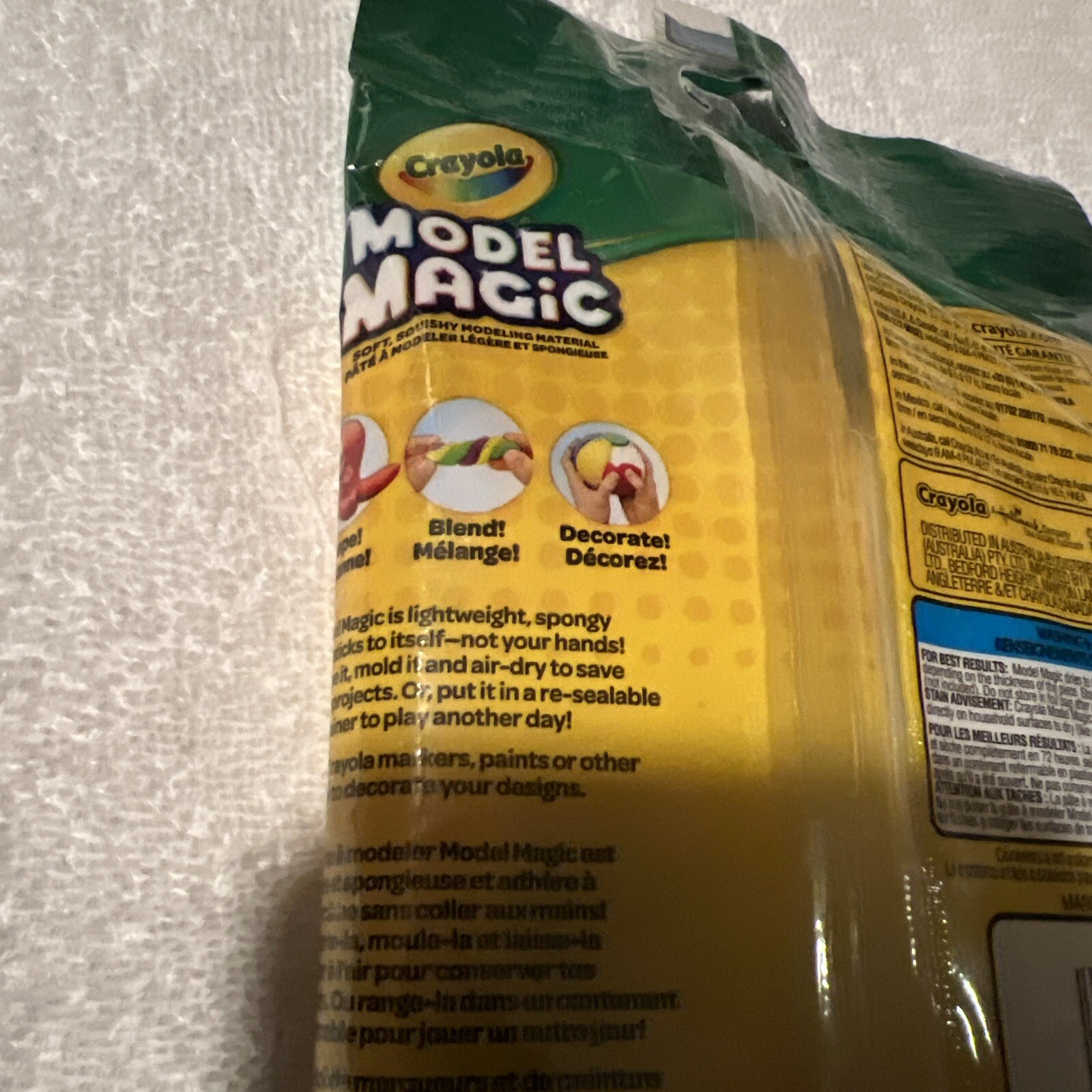 Crayola Model Magic White 4 oz. Package Brand New Never Opened