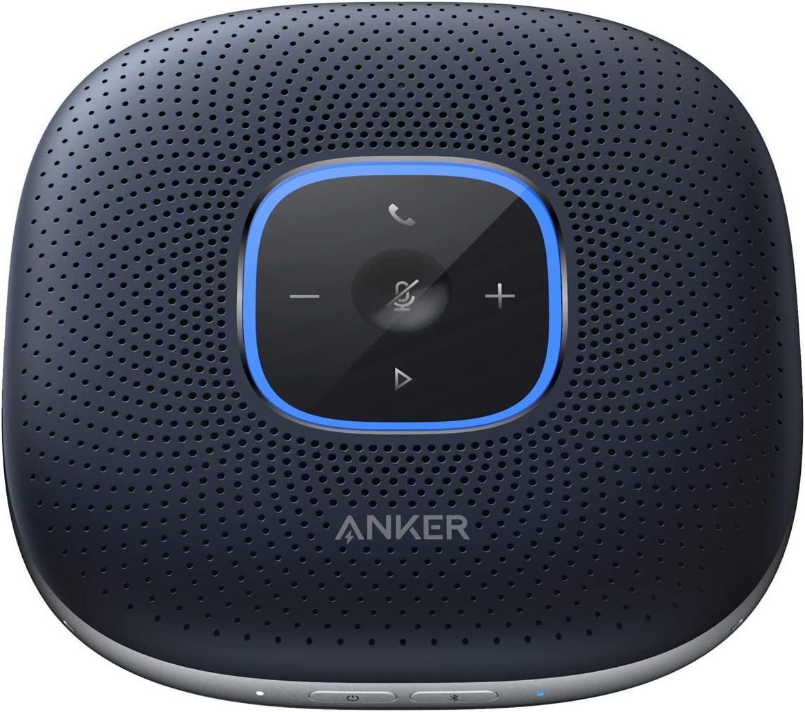 Anker Power Conference Speakerphone, Zoom Certified, 6 Mics, 24H Call Time USB C