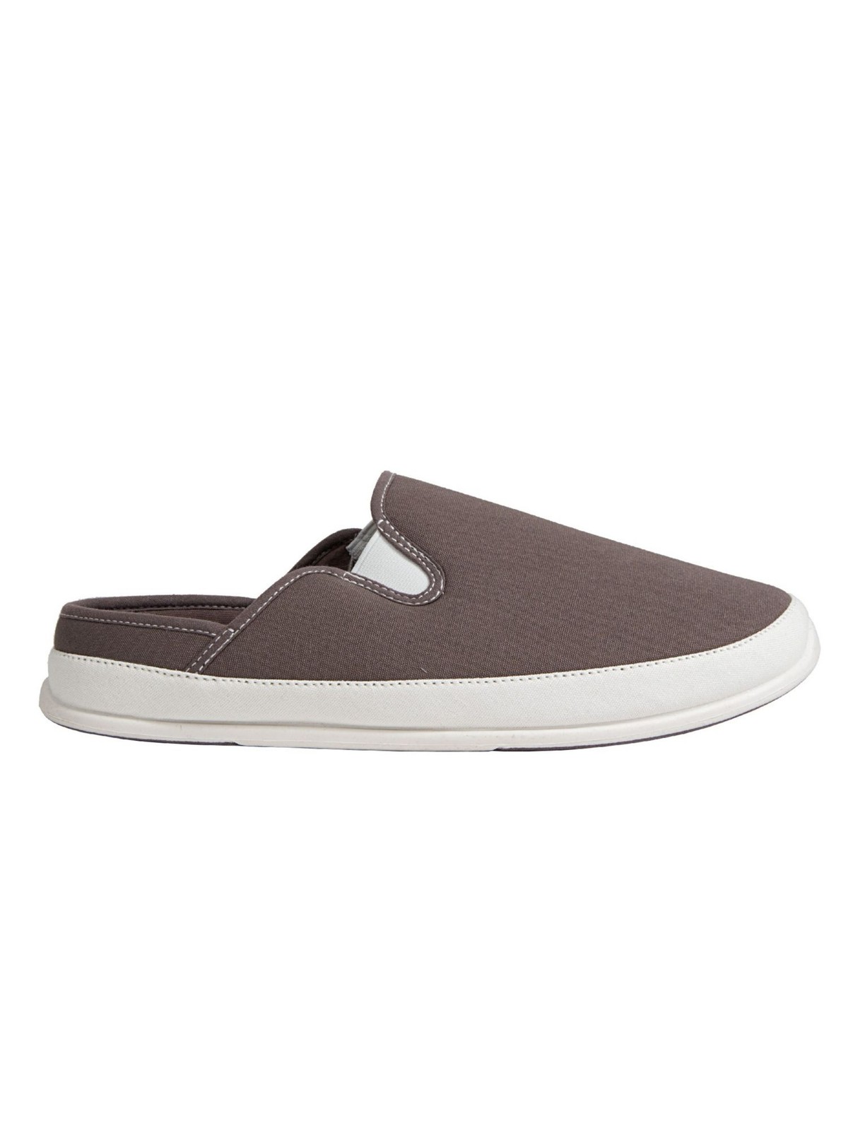 DEER STAGS  Mens Gray Removable Insoles Spike Slippers Shoes 13 M