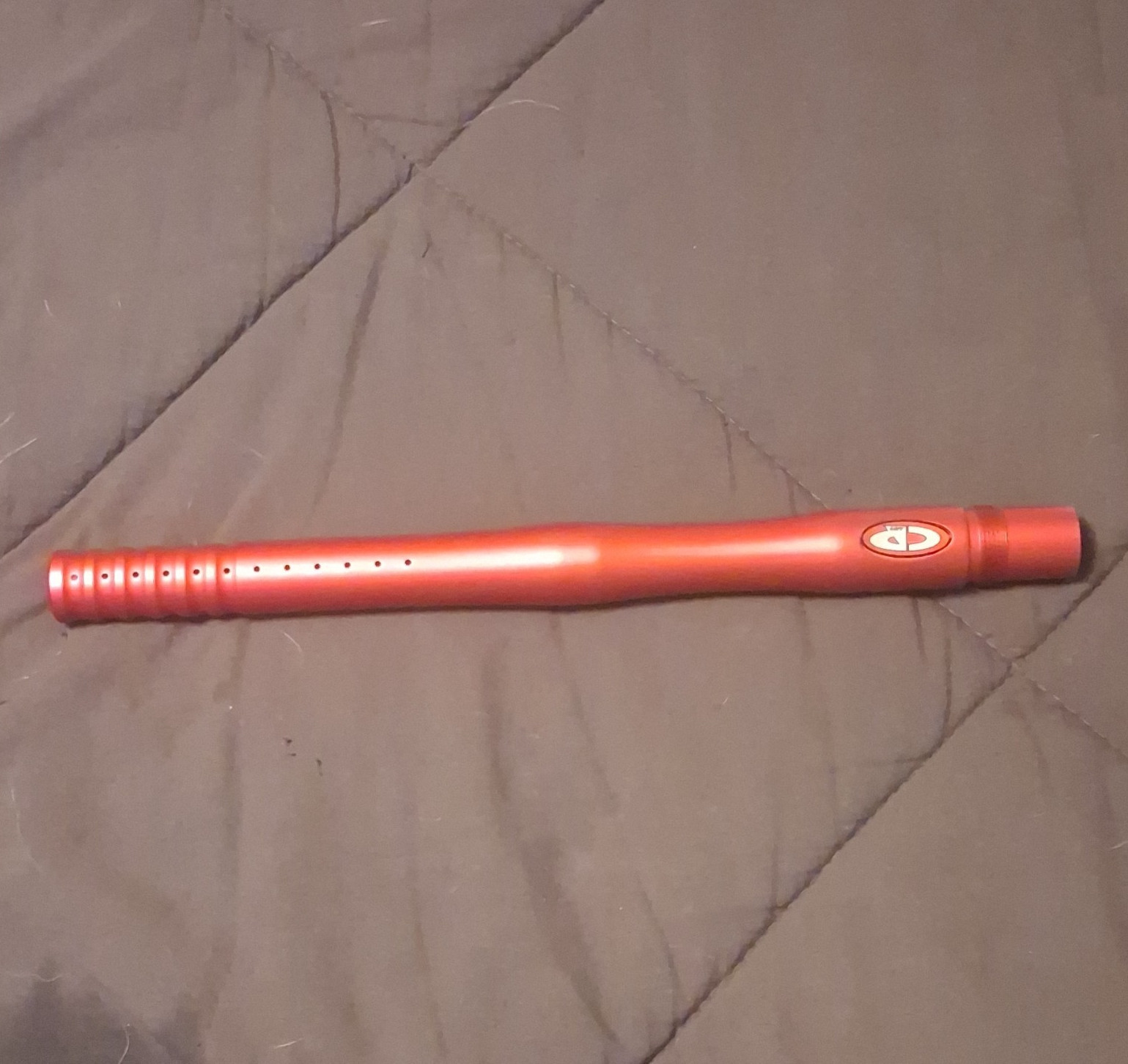 Custom Products CP Red Ported Paintball Marker Barrel - Paintball Barrel
