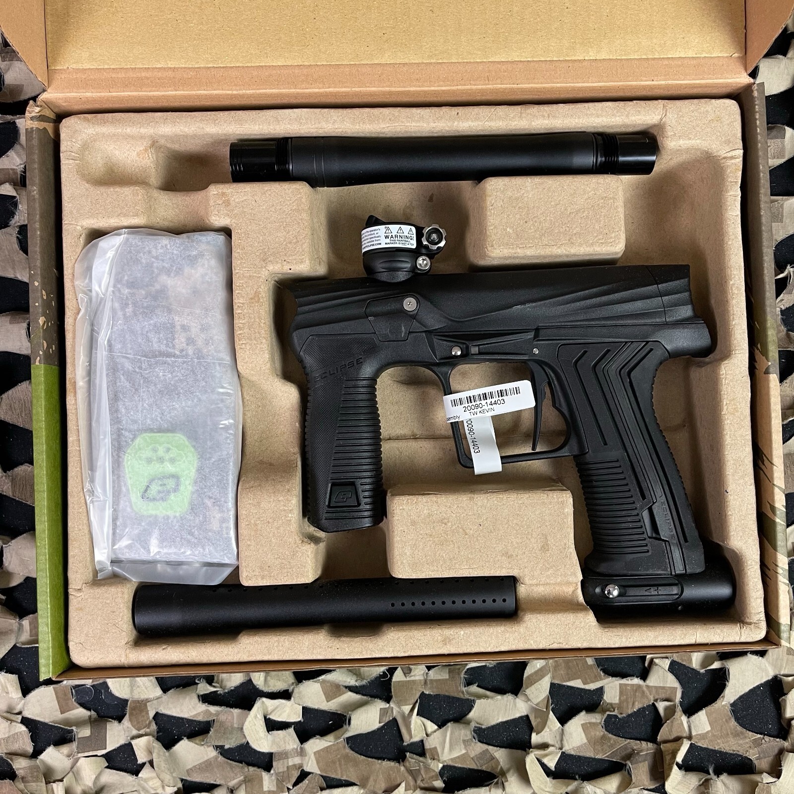 NEW Planet Eclipse Etha 3 Electronic Paintball Gun - Black