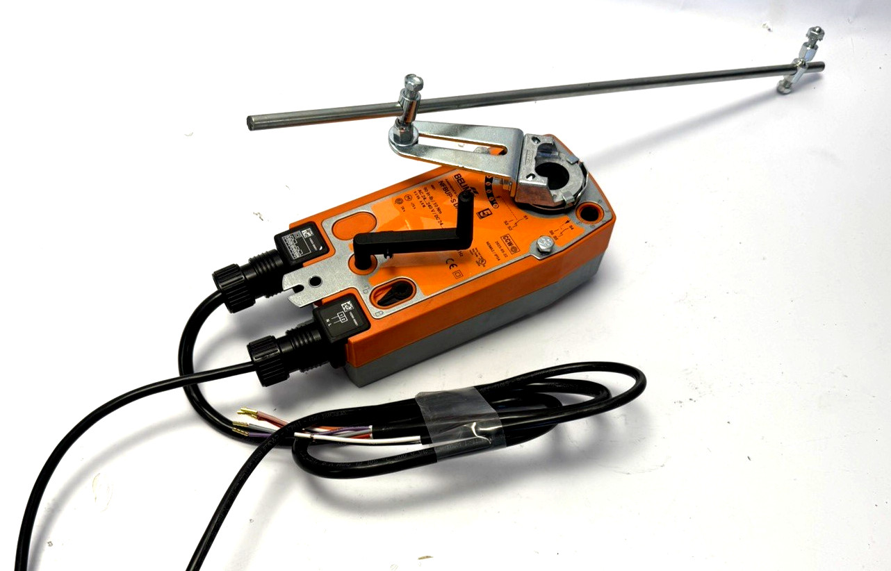 Belimo NFBUP-S Day Damper Actuator, 90 in-lb Spring return AC 24-240 DC24-125V