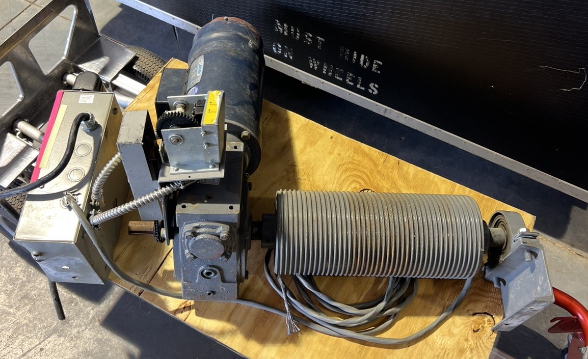 Stage Curtain Automation Winch