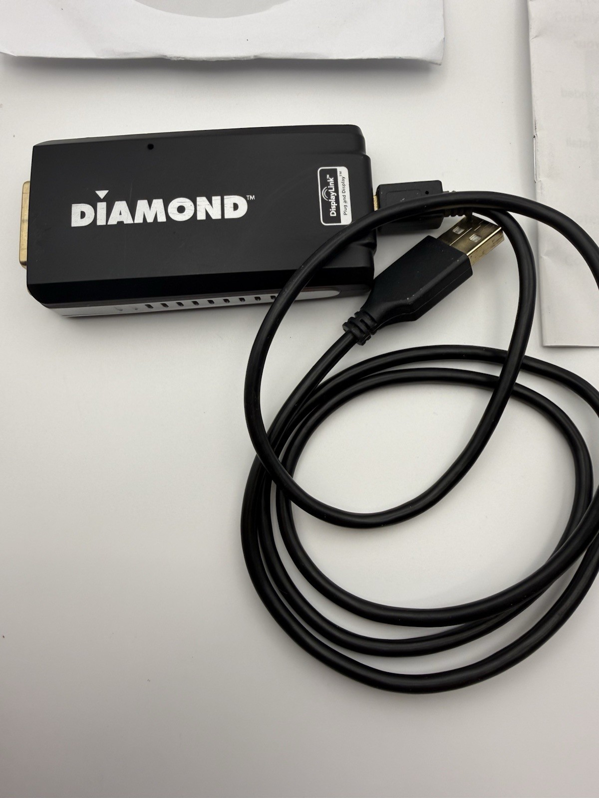 Diamond Multimedia USB External Video Display Adapter Model: BVU195 NEW OPEN BOX